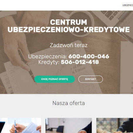 Strona WWW - CUK Ubezpieczenia