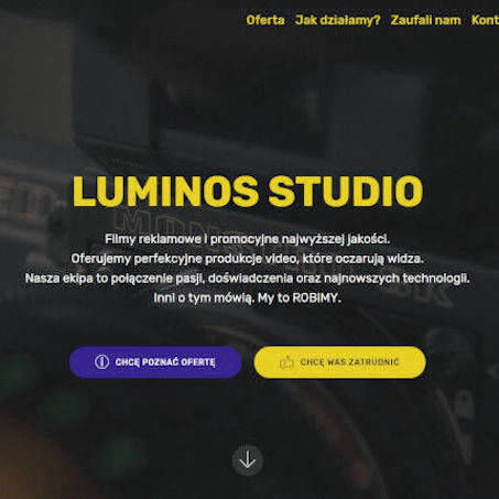 Strona WWW, SEO - Luminos Studio