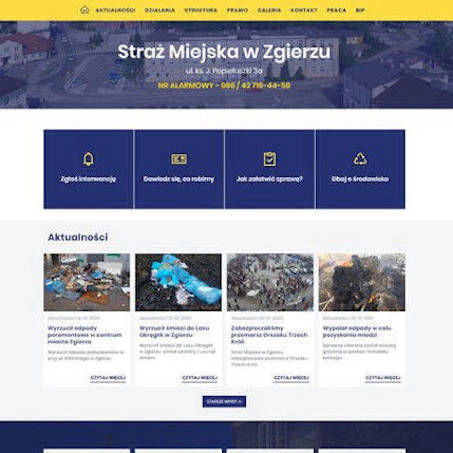 Strona WWW - Straż Miejska w Zgierzu
